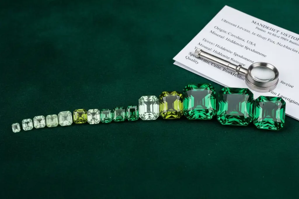 Hiddenite price