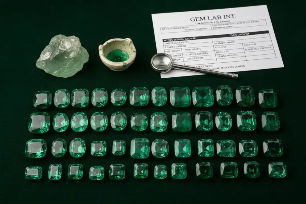 Lab Emerald price