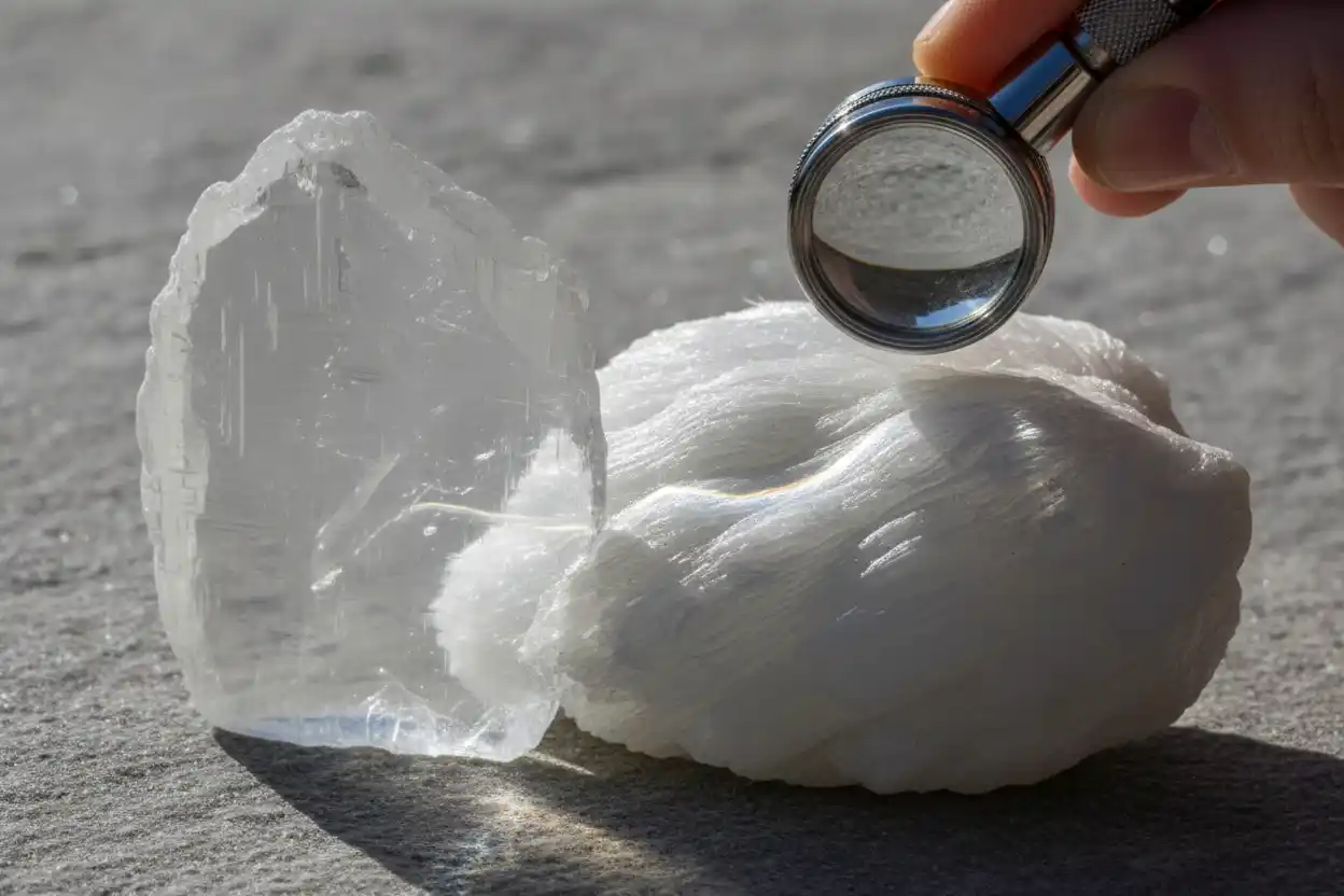 Selenite vs Satin Spar