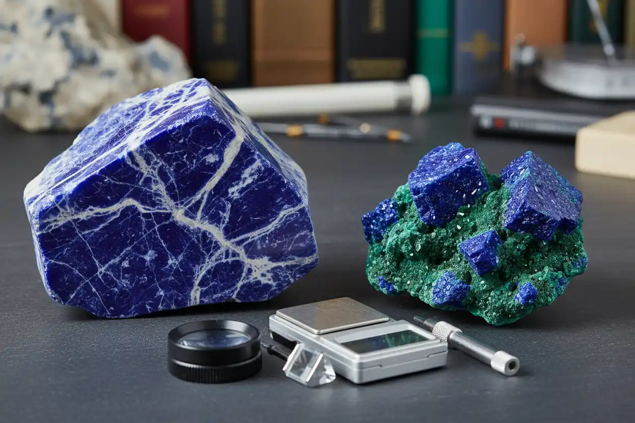 Sodalite vs Azurite