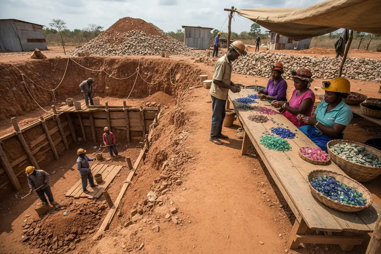 artisanal gemstone mining
