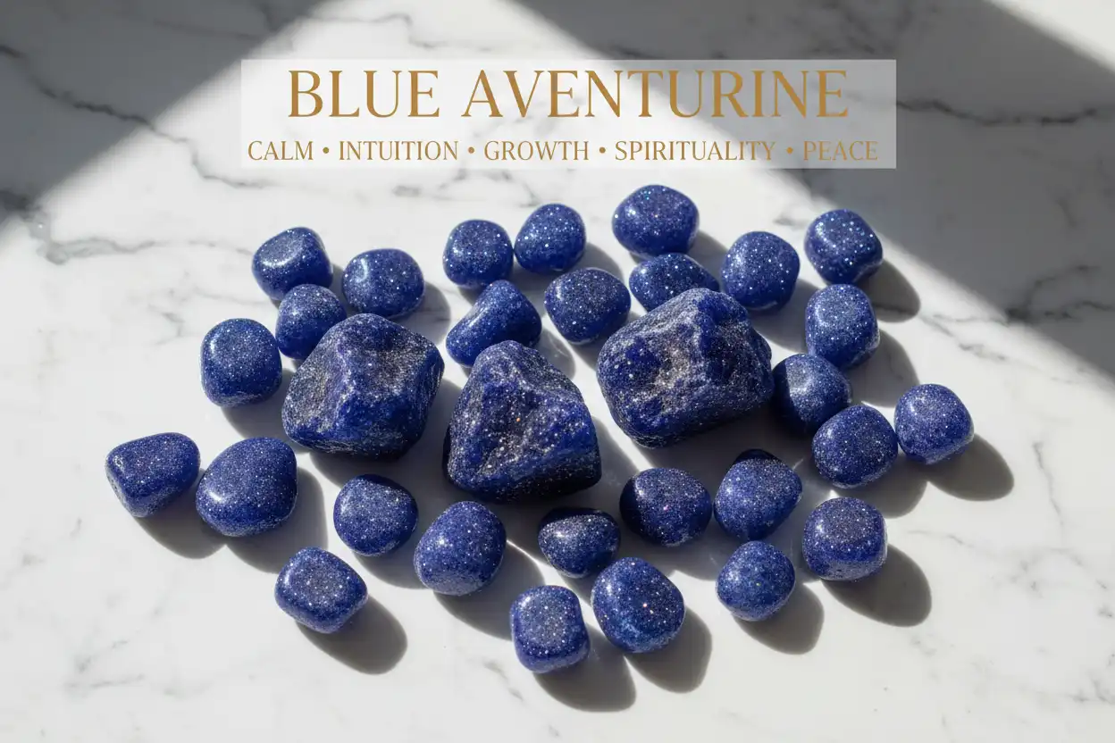 blue aventurine meaning