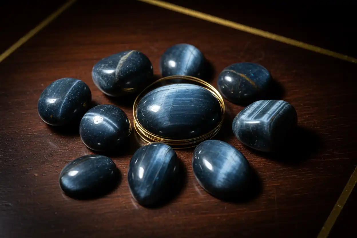 blue tiger’s eye meaning