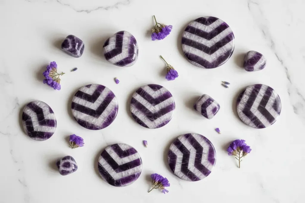 chevron amethyst meaning