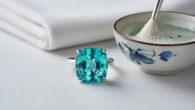 how to clean Paraiba Tourmaline jewelry