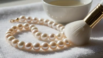 how to clean Pearl jewelry