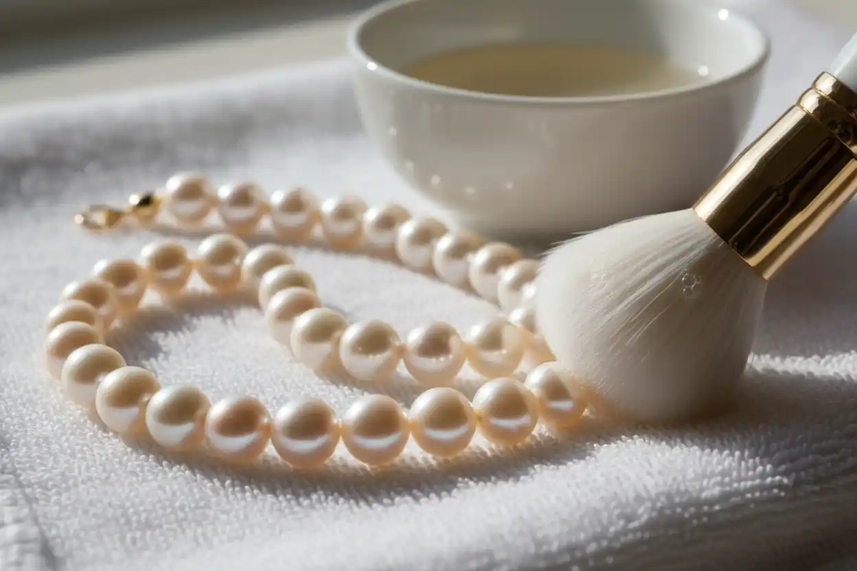 how to clean Pearl jewelry