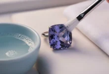how to clean Tanzanite jewelry