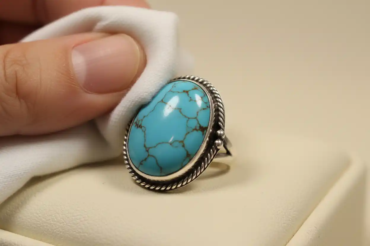 how to clean Turquoise jewelry
