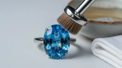 how to clean Zircon jewelry