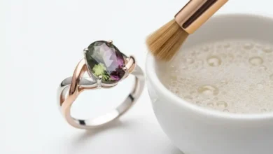how to clean alexandrite jewelry