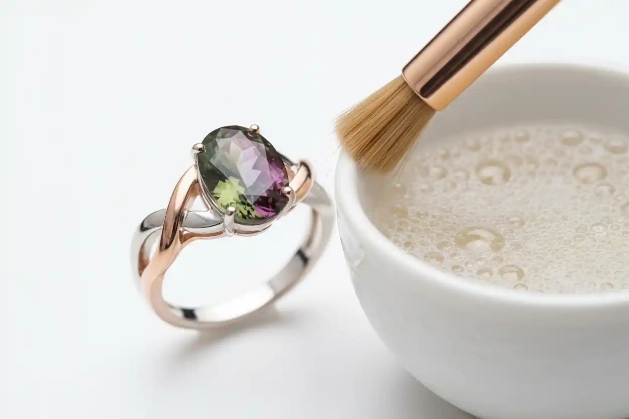 how to clean alexandrite jewelry