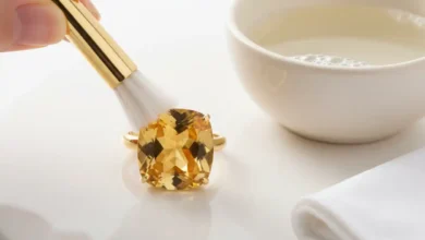 how to clean citrine jewelry