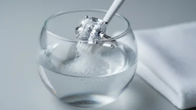 how to clean cubic zirconia jewelry