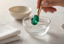 how to clean emerald jewelry