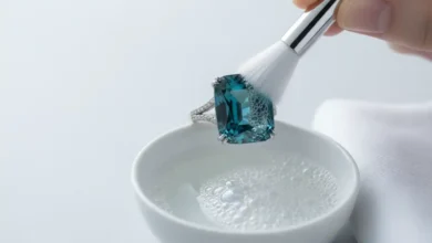 how to clean indicolite jewelry