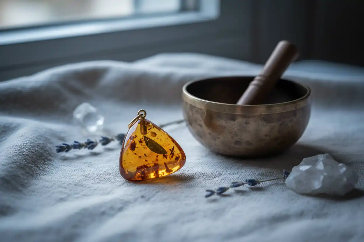 how to cleanse and charge Amber