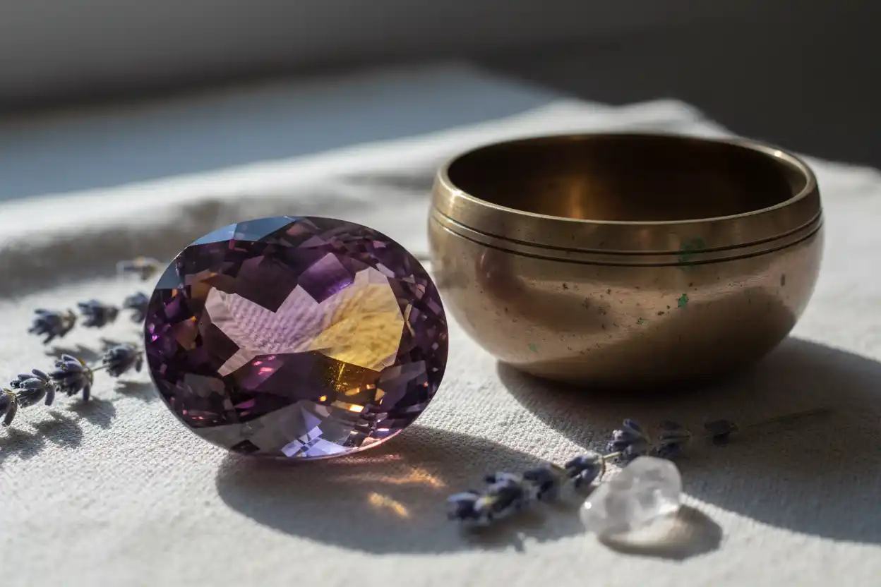 how to cleanse and charge Ametrine