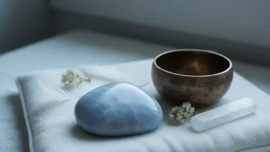 how to cleanse and charge Angelite