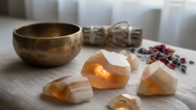 how to cleanse and charge Calcite