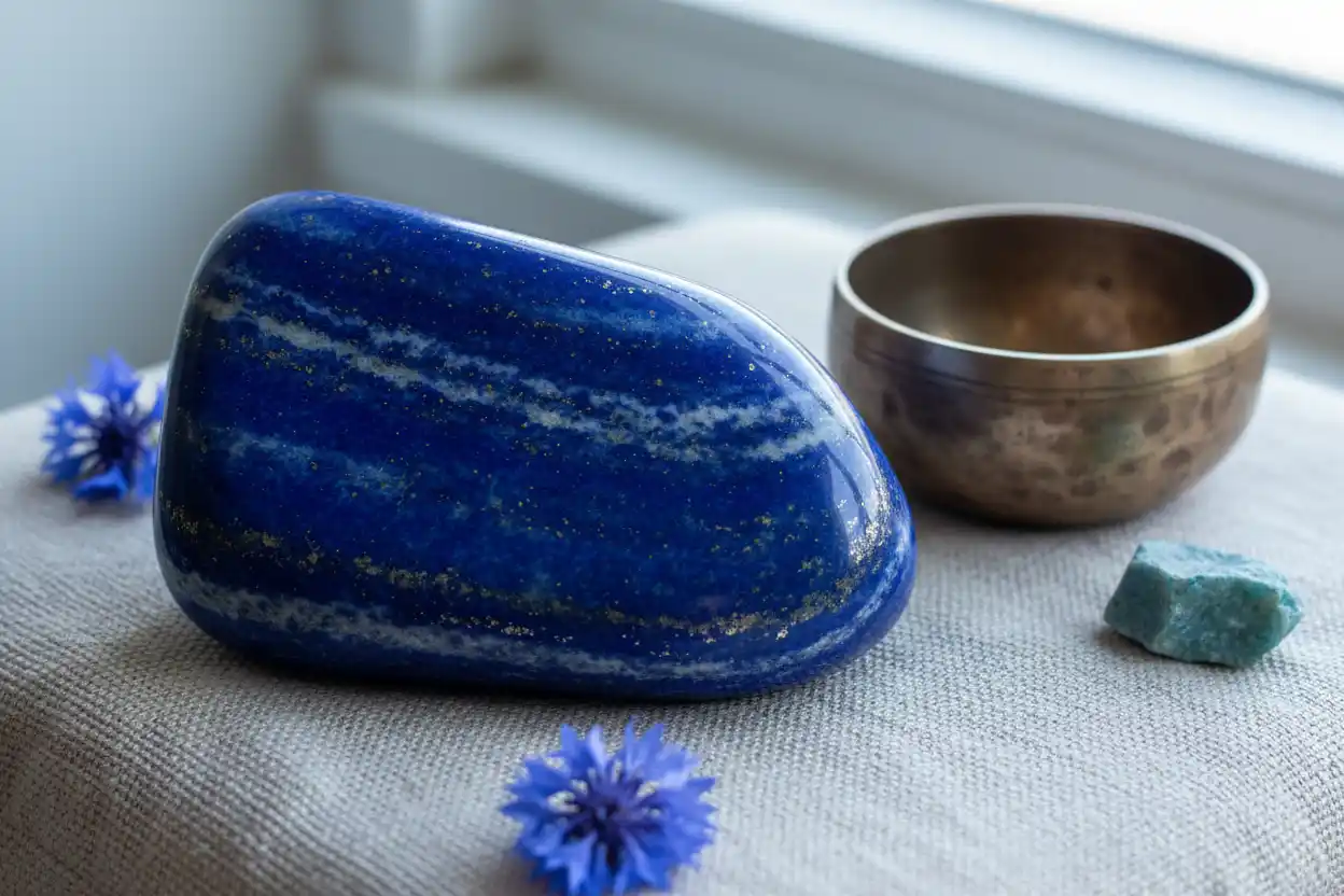 how to cleanse and charge Lapis Lazuli