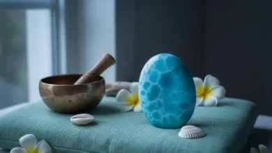 how to cleanse and charge Larimar