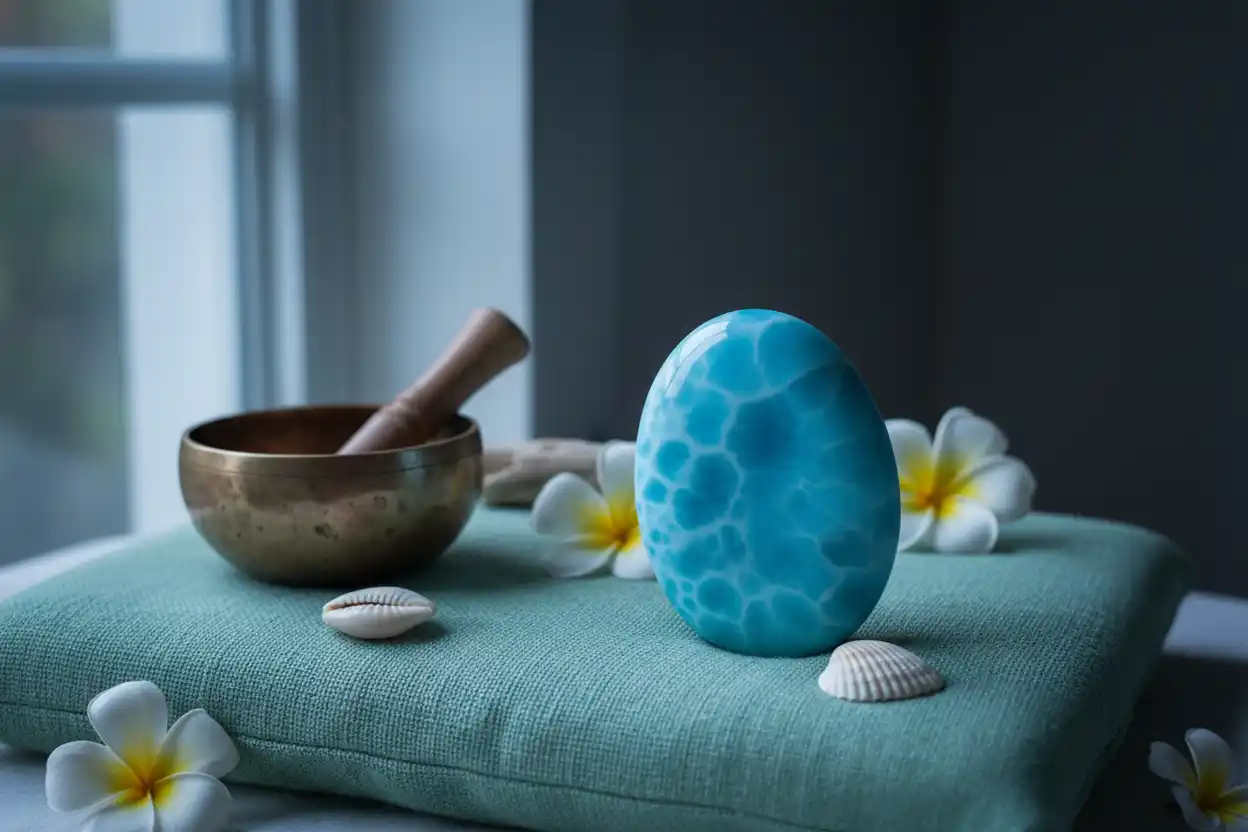 how to cleanse and charge Larimar