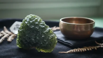 how to cleanse and charge Moldavite