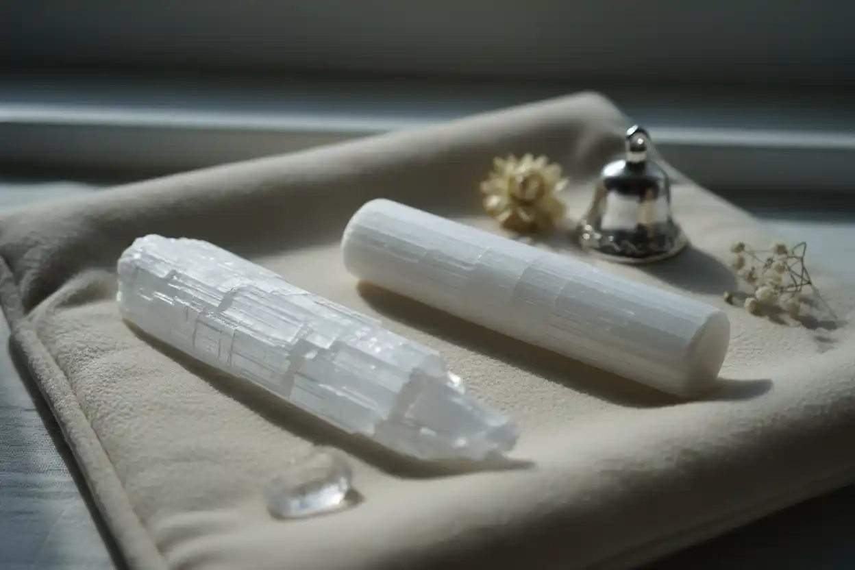 how to cleanse and charge Selenite