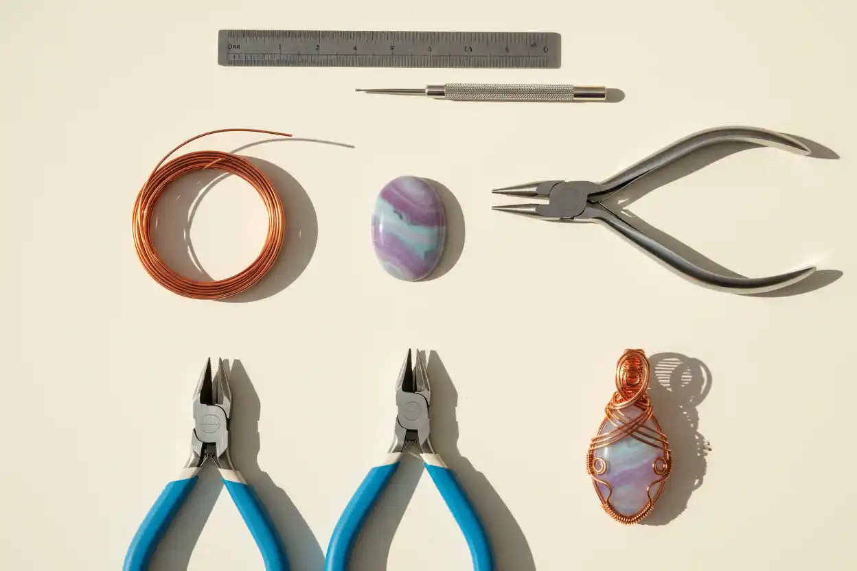 how to wire-wrap crystals