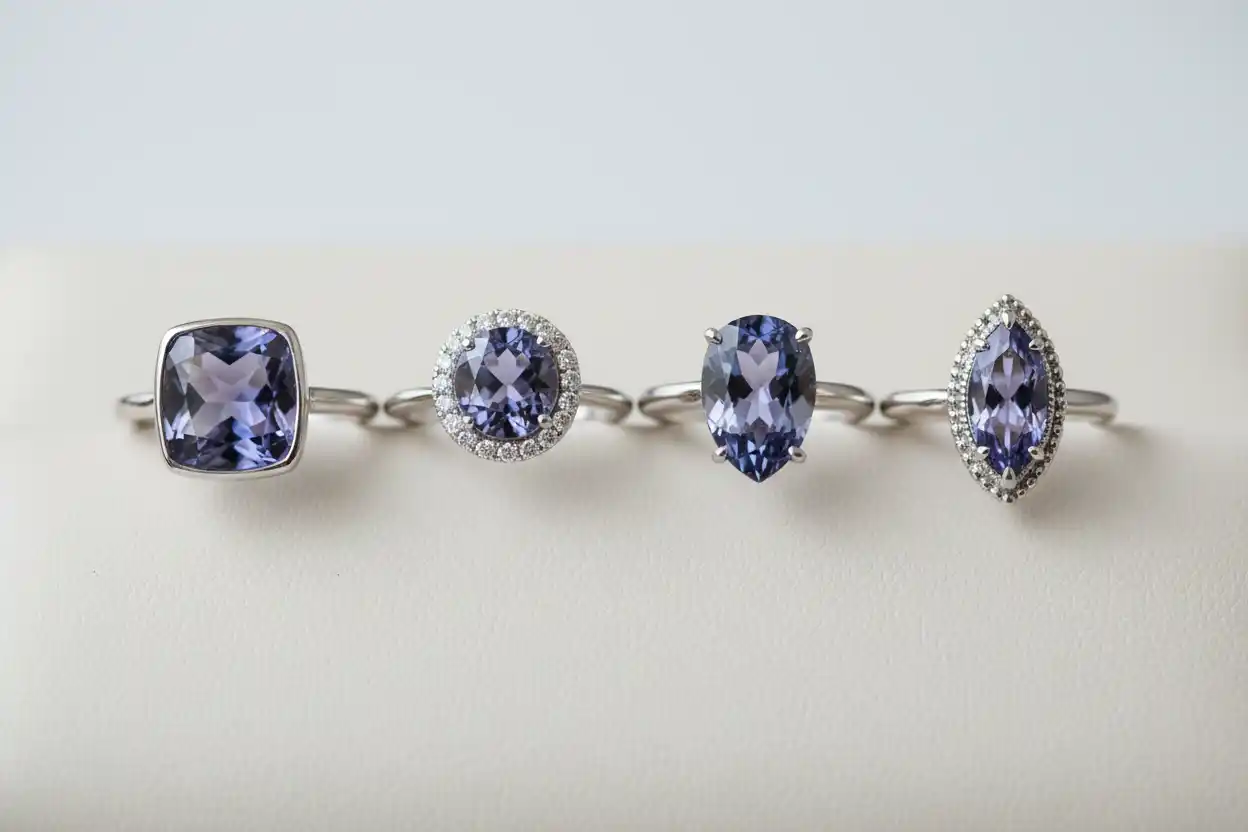 iolite rings