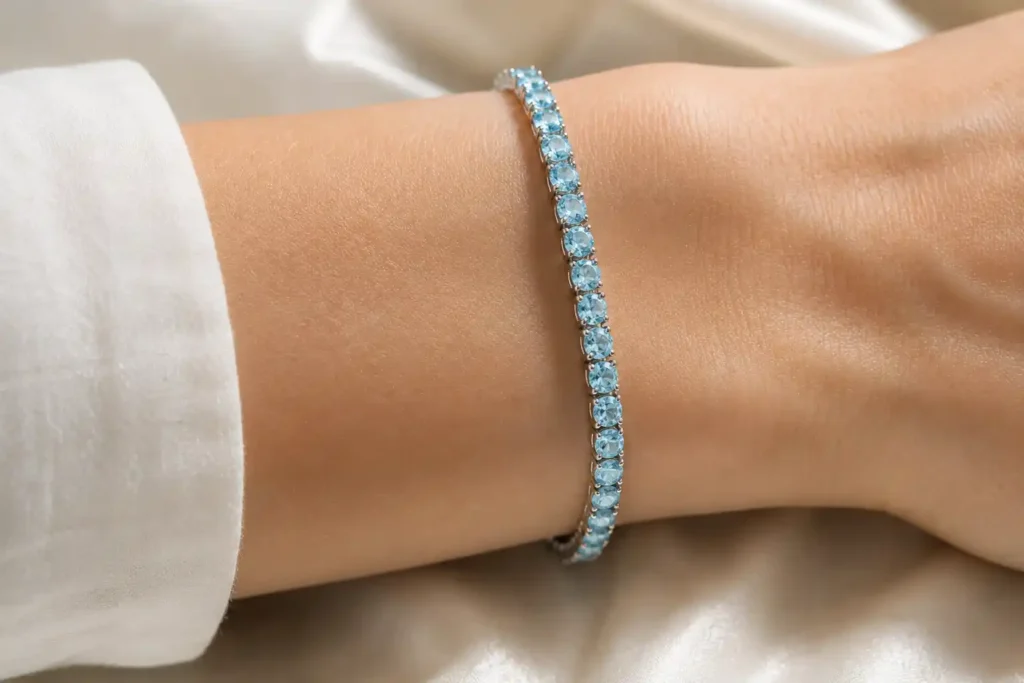 aquamarine bracelet