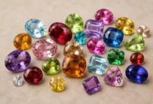 photo of colorful affordable gemstones together