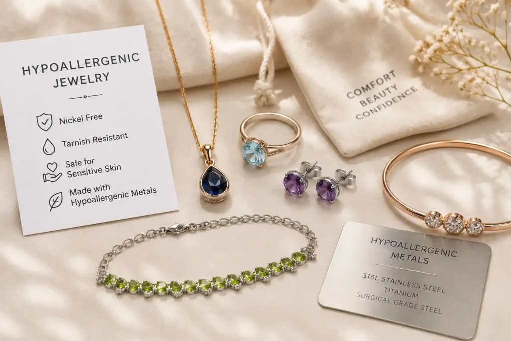best gemstones for sensitive skin