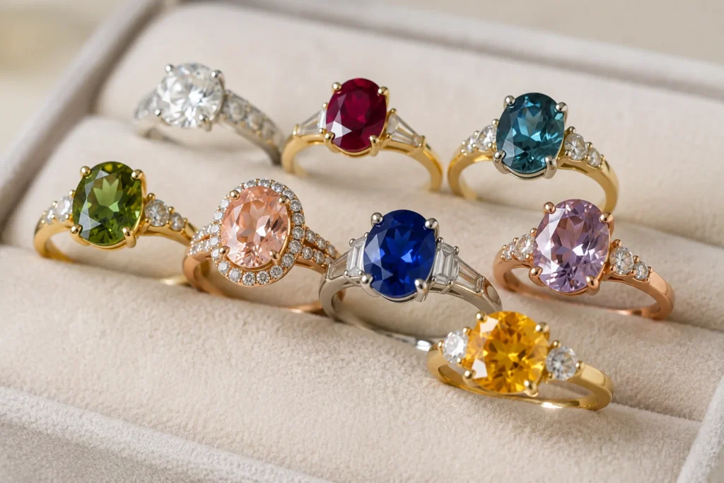 best gemstones for engagement rings