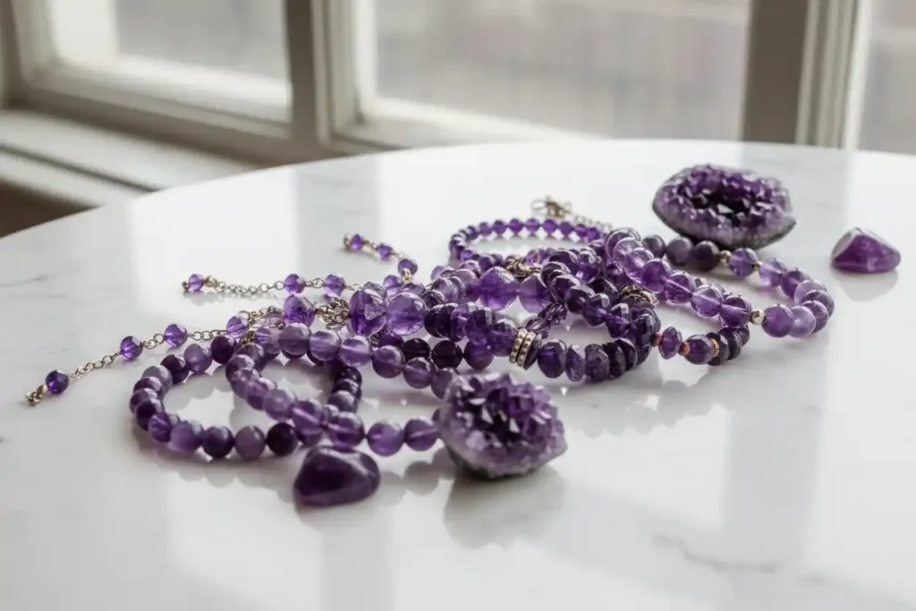 amethyst bracelet