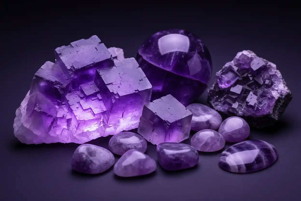 purple fluorite meaning
