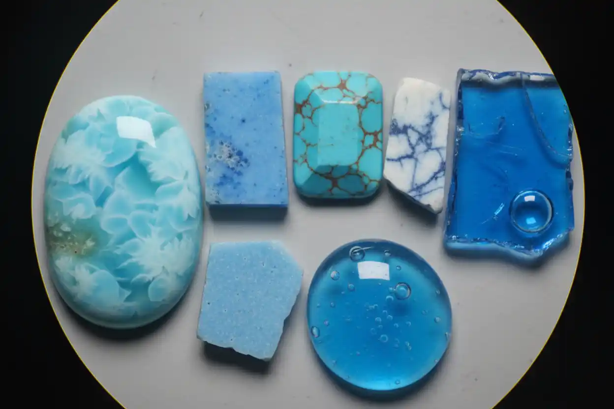 real vs fake Larimar