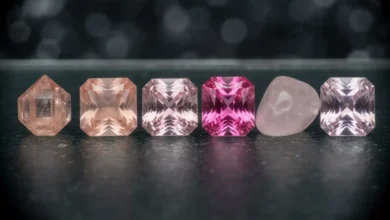 real vs fake Morganite