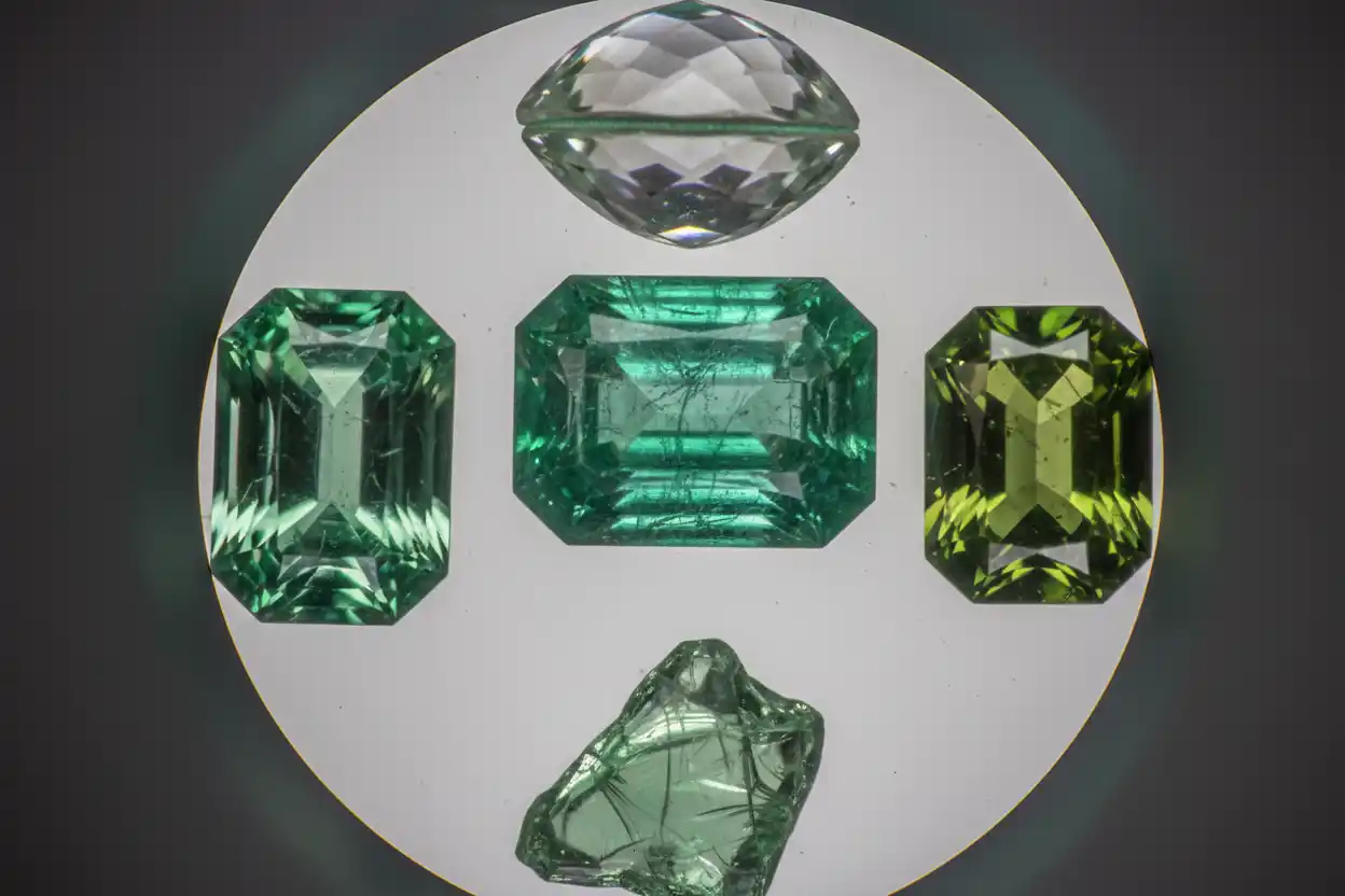 real vs fake emerald