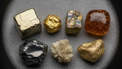 real vs fake pyrite