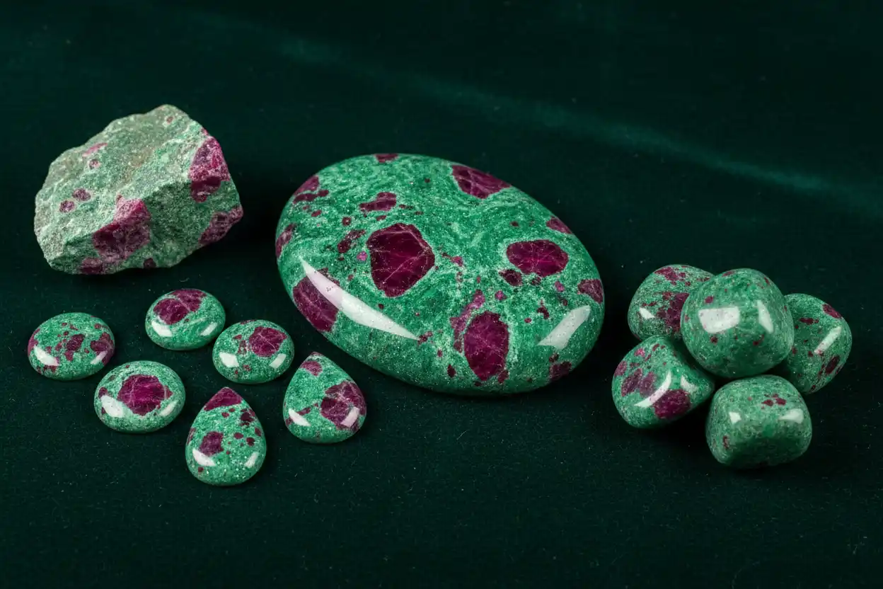 ruby in fuchsite meaning