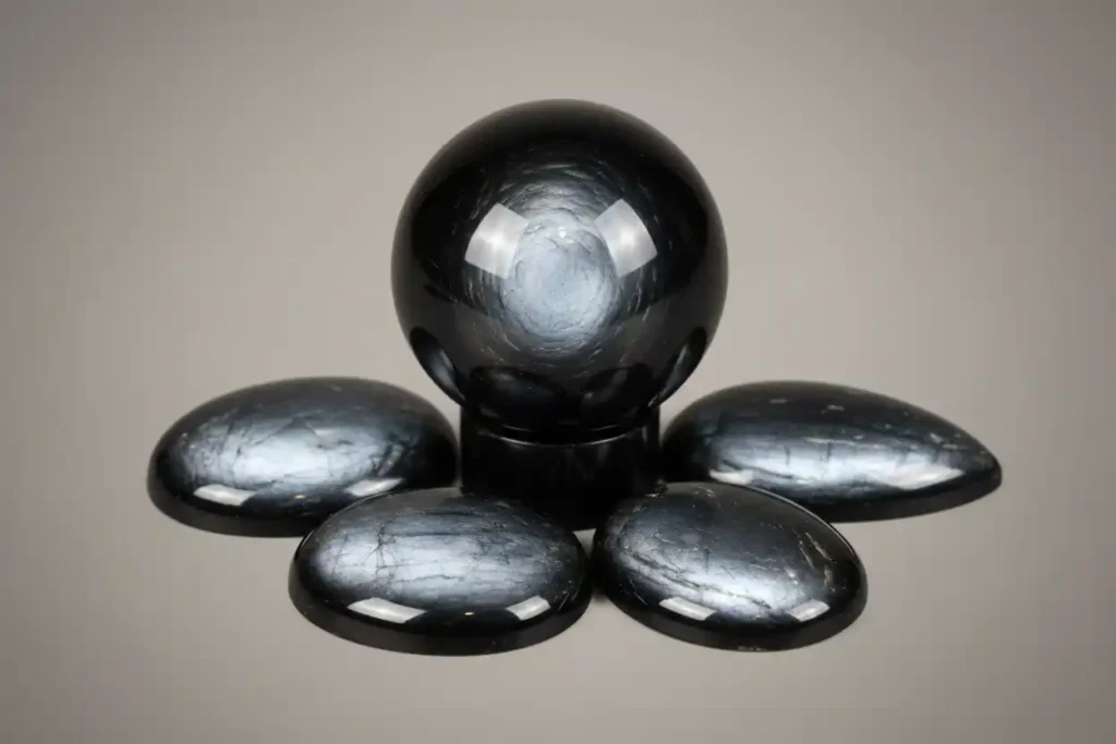 silver sheen obsidian meaning
