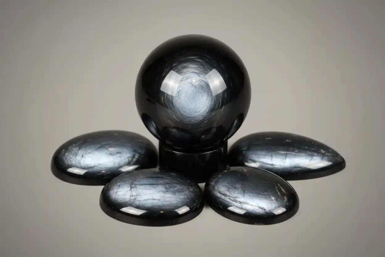 silver sheen obsidian meaning