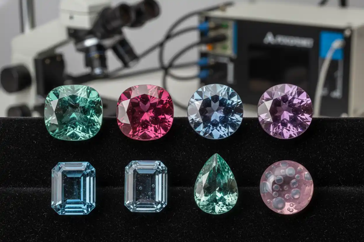 treated or synthetic Alexandrite