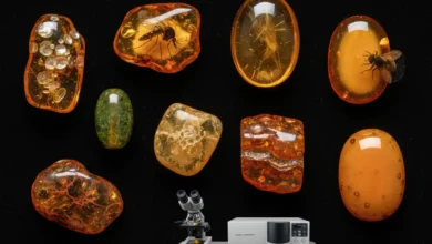 treated or synthetic Amber