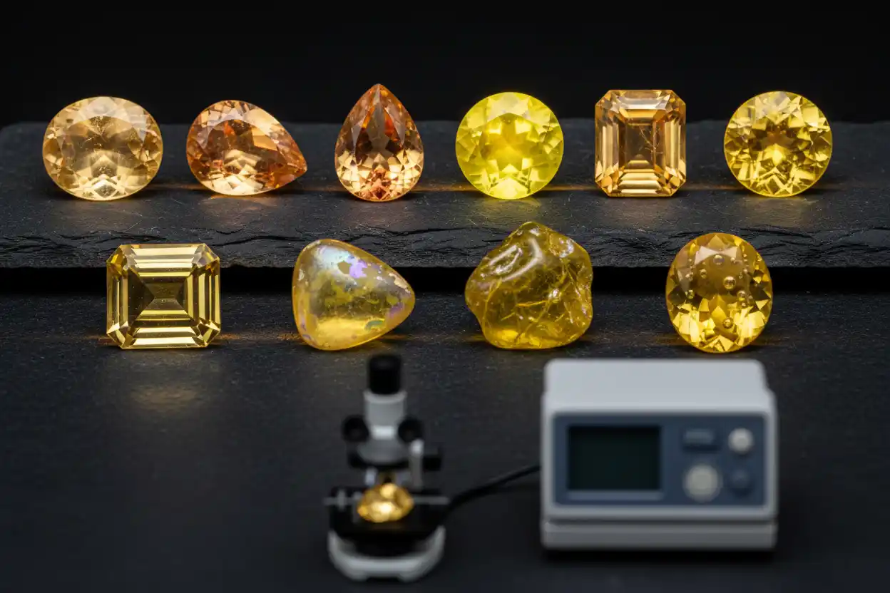treated or synthetic Citrine