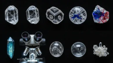 treated or synthetic Clear Quartz
