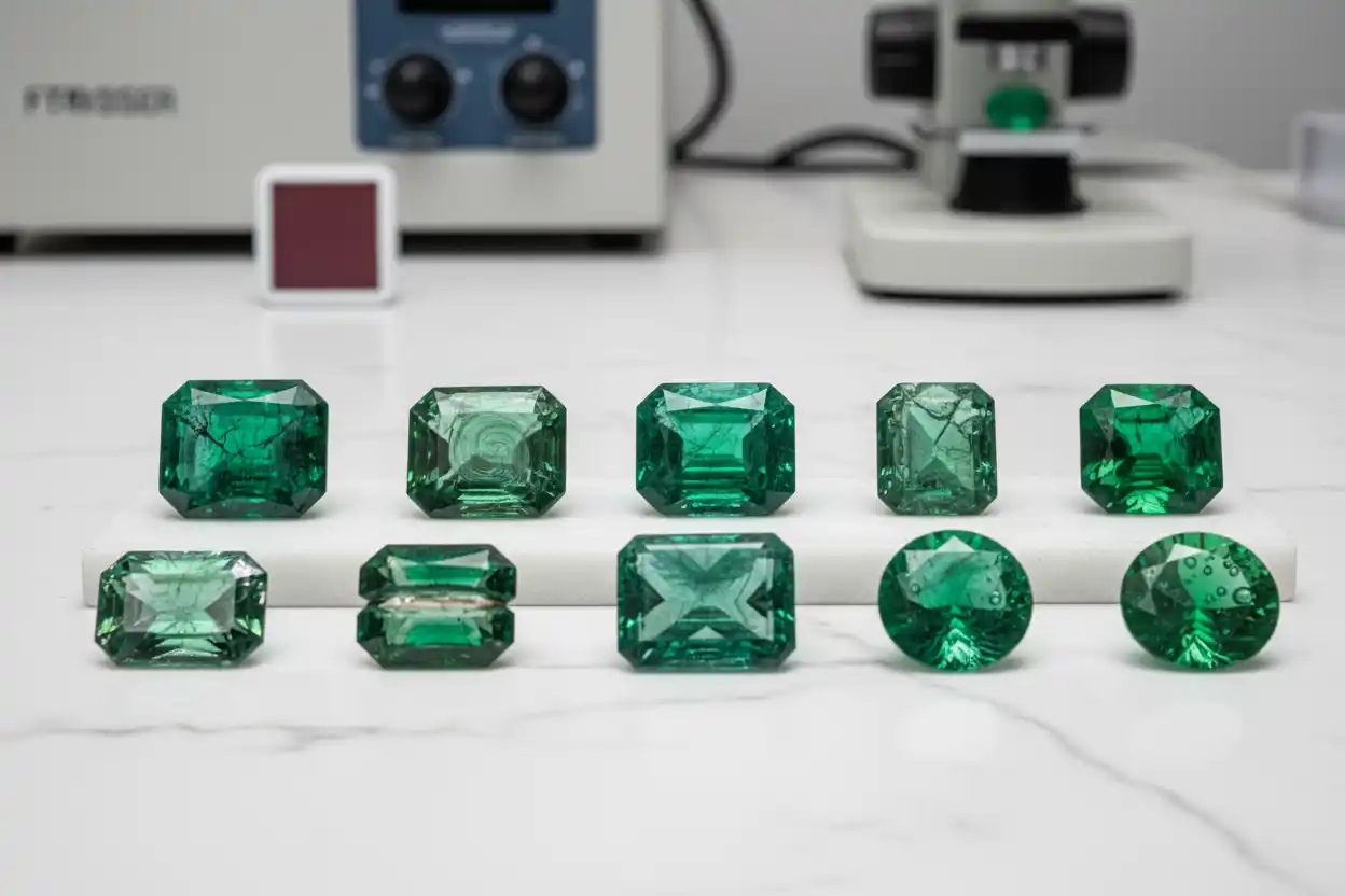 treated or synthetic Emerald