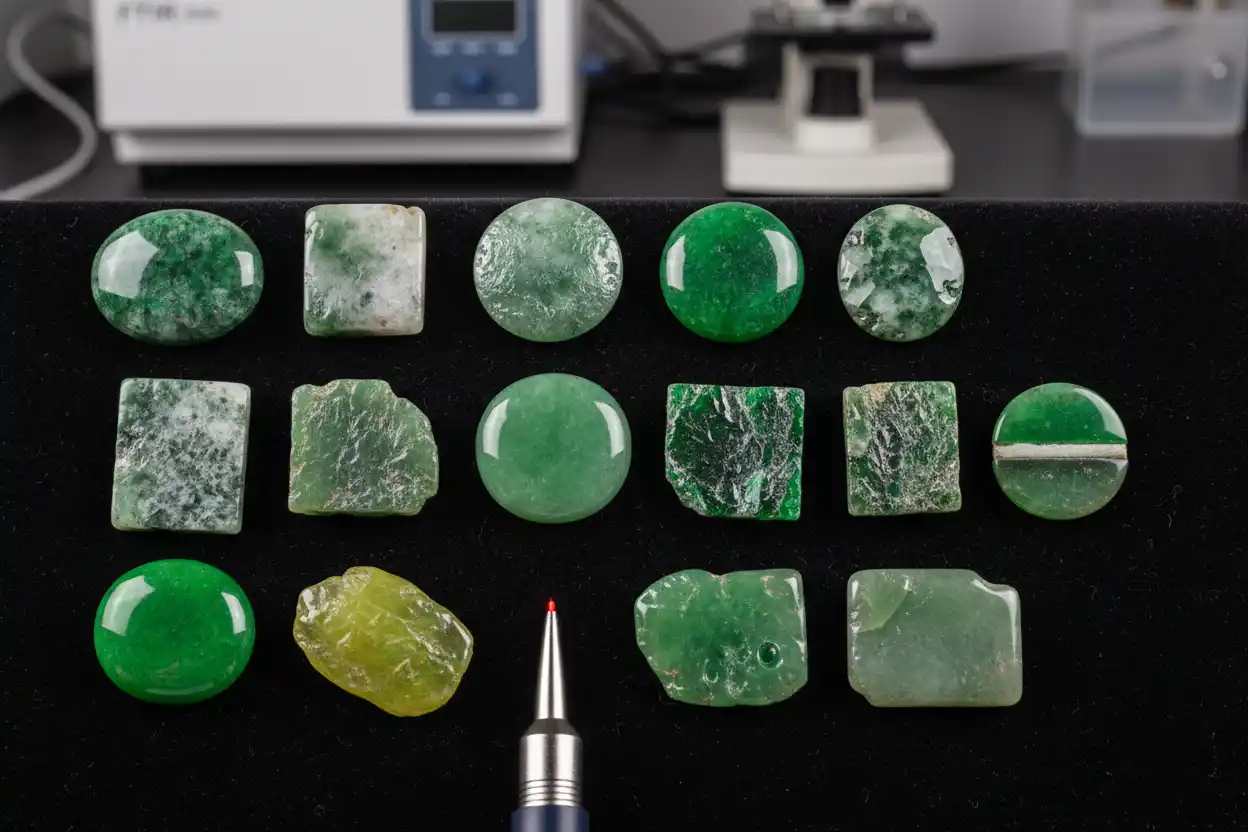 treated or synthetic Jade